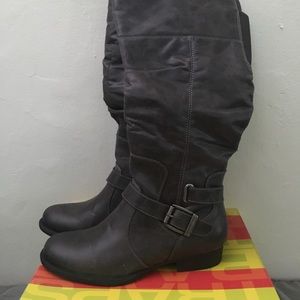 Bare Traps talk boot “Joey” dark gray 8m